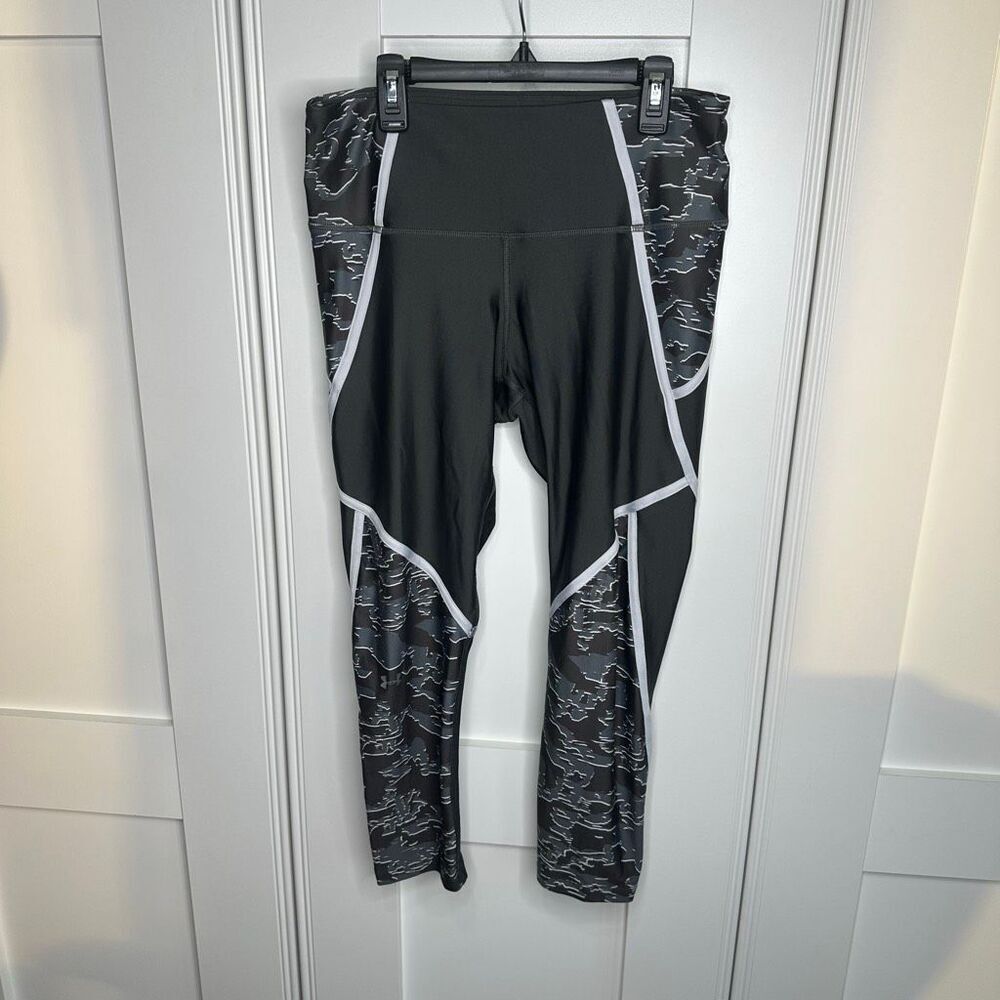 Under Armour gray Large Heatgear Compression Leggings (z1)